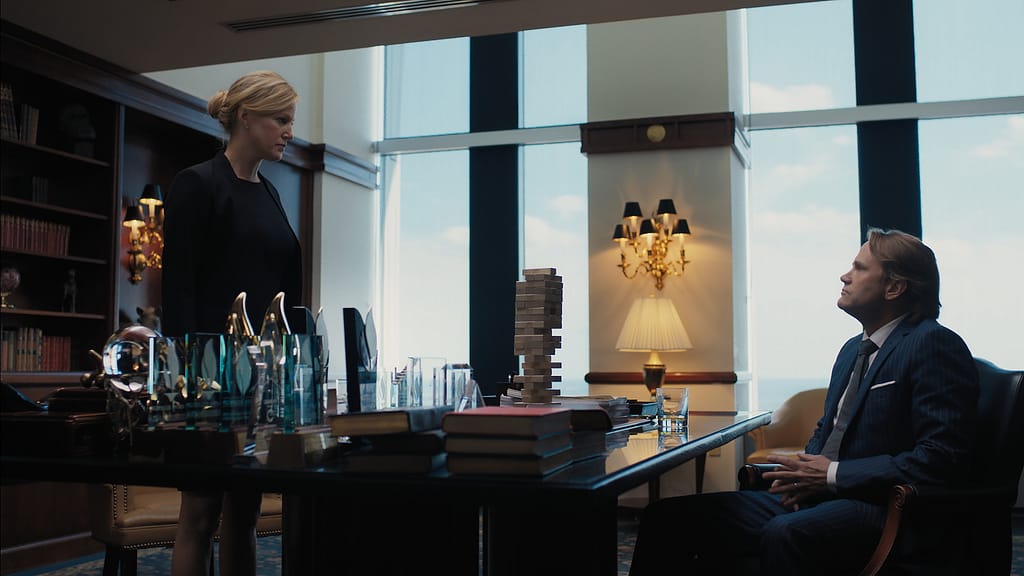 Left to right: Anna Gunn as Naomi Bishop and Lee Tergesen as Randall Courtesy of Sony Pictures Classics